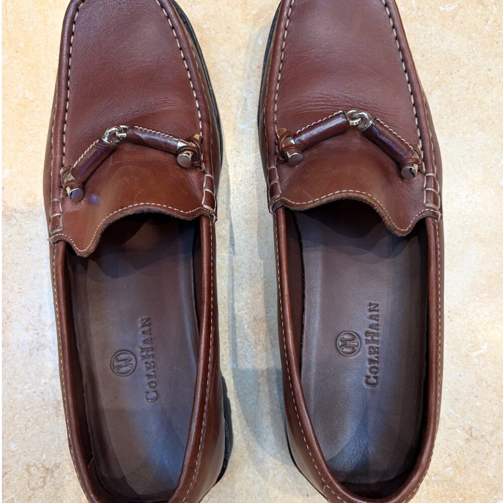 Cole-Haan Leather Lug Sole Loafers